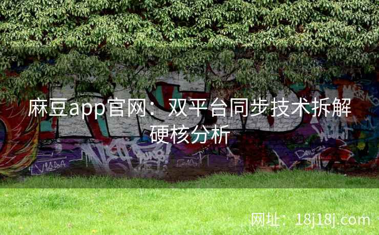 麻豆app官网：双平台同步技术拆解硬核分析