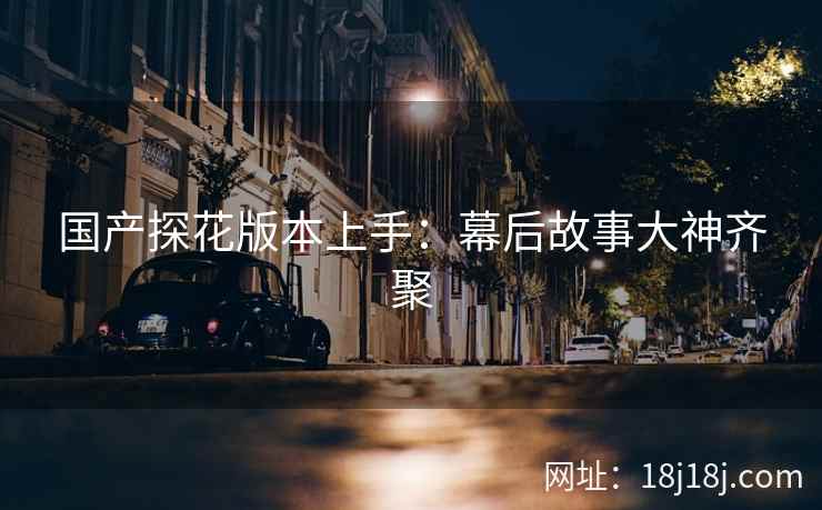 国产探花版本上手：幕后故事大神齐聚