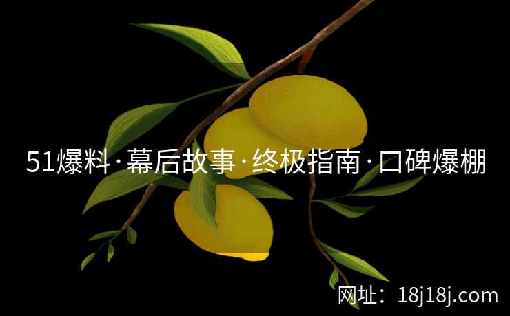 51爆料·幕后故事·终极指南·口碑爆棚
