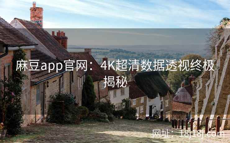 麻豆app官网：4K超清数据透视终极揭秘