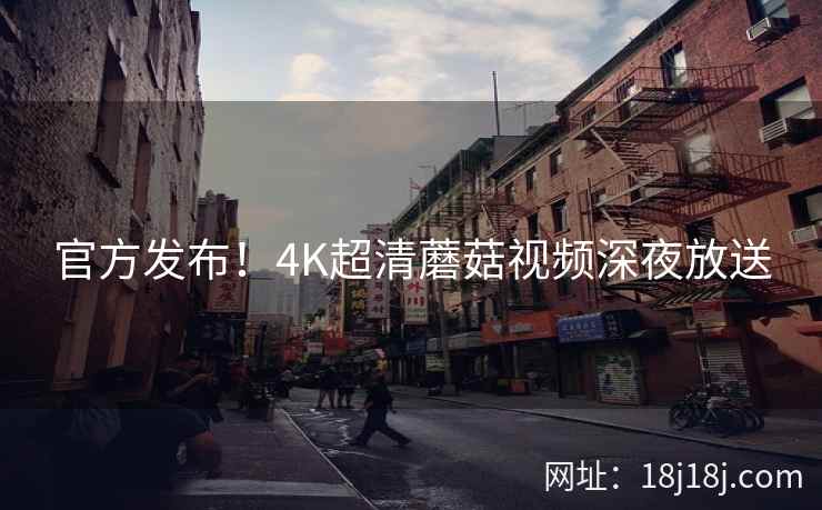 官方发布！4K超清蘑菇视频深夜放送